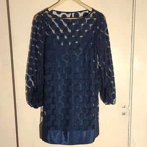 Sexy Blue 2 piece Dress